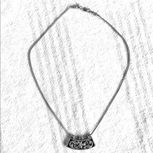 Silpada N1473 Sterling Filigree Pendant Necklace